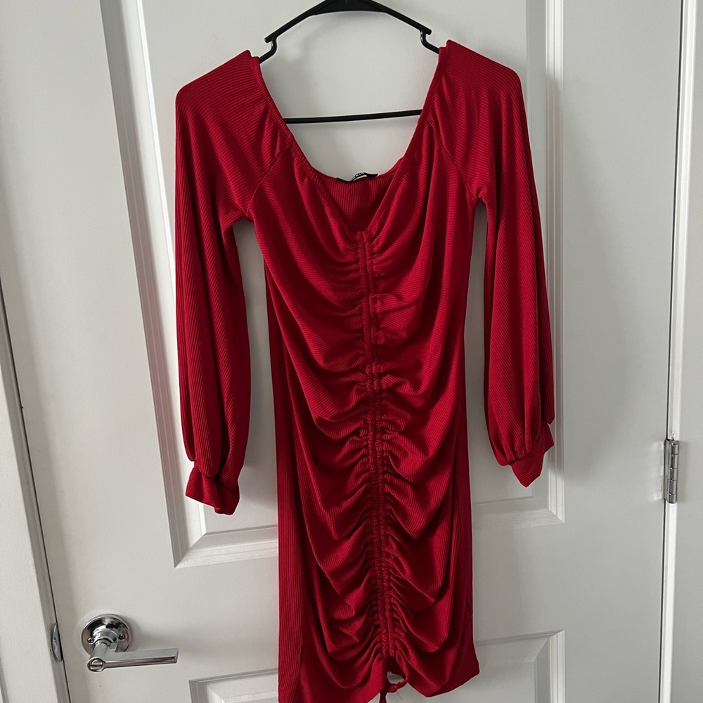 Red dress
